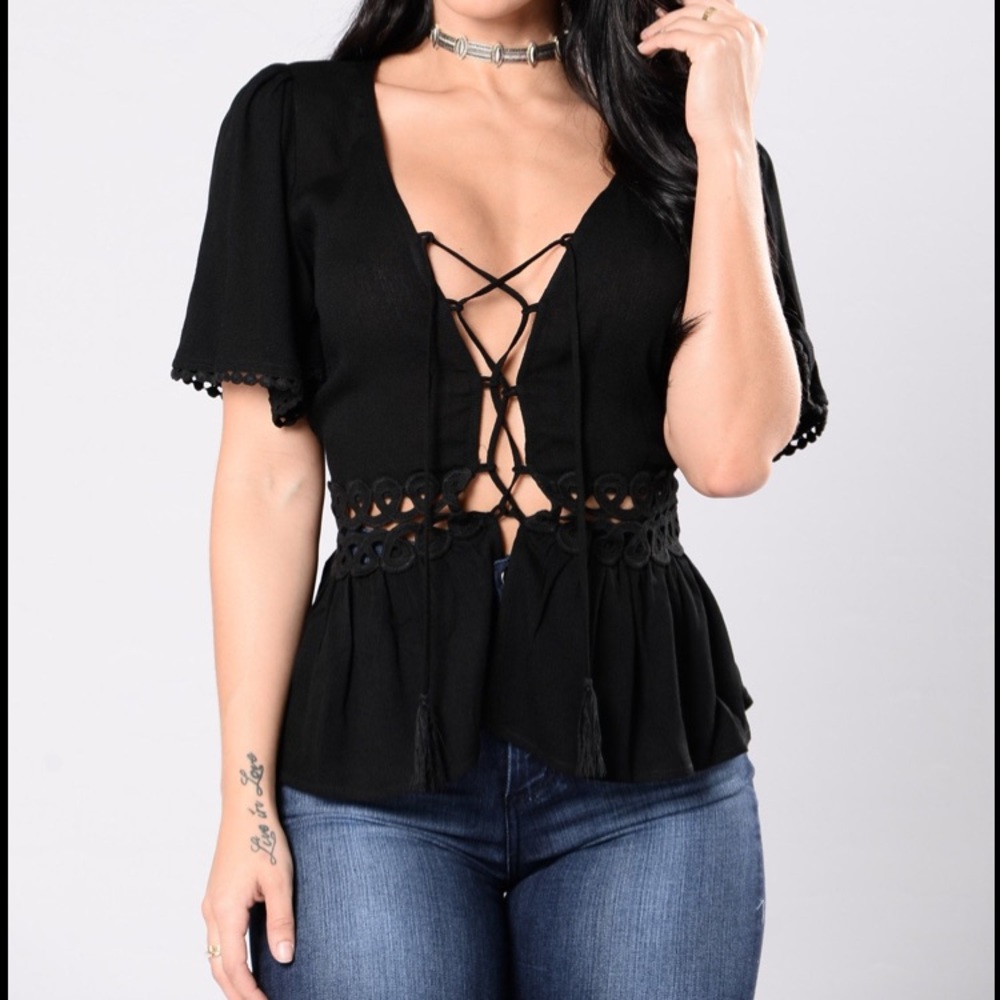 He Thinks he loves me Fashion Nova top!